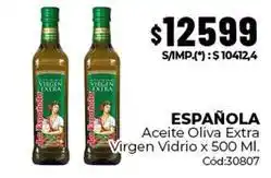 Diarco Aceite oliva extra virgen vidrio x 500 ml. cód:30807 oferta