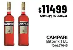Diarco Campari - bitter x 1 lt. cód:27645 oferta