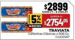 Diarco Traviata - galletitas clásicas oferta