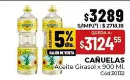 Diarco Cañuelas aceite girasol oferta
