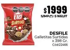 Diarco Lia - galletitas surtidas hamlet oferta