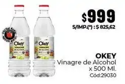 Diarco Okey - vinagre de alcohol x 500 ml. cód:29030 oferta