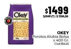 Diarco Okey - porotos alubia bolsa oferta