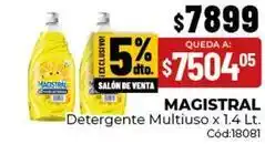 Diarco Magistral detergente multiuso oferta