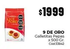 Diarco 9 de oro - galletitas pepas oferta