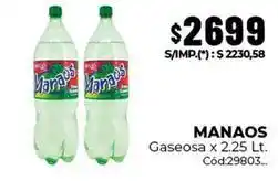 Diarco Manaos - gaseosa x 2.25 lt oferta