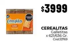 Diarco Cerealitas - galletitas x 621/636 gr. cód:33769 oferta