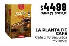 Diarco La planta de café - café x 18 saquitos cód:18558 oferta