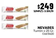Diarco Nevares - turrón x 25 gr. cód:13420 oferta