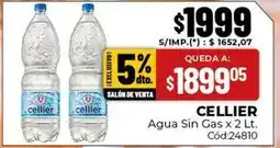 Diarco Cellier - agua sin gas oferta