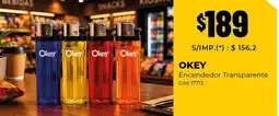 Diarco Okey - encendedor transparente oferta