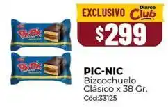 Diarco Pic-nic bizcochuelo clásico oferta