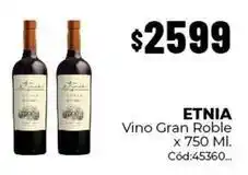 Diarco Etnia - vino gran roble x 750 ml oferta