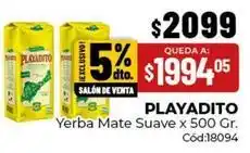 Playadito yerba mate suave