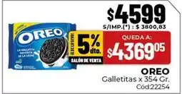 Diarco Oreo - galletitas x 354 gr. cód:22254 oferta