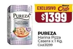 Diarco Pureza harina pizza casera oferta