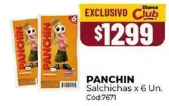 Diarco Panchín salchichas oferta