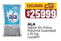 Diarco Ala - jabón en polvo oferta