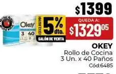 Diarco Okey rollo de cocina oferta