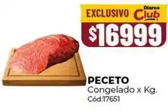 Diarco Peceto congelado oferta