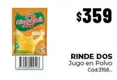 Diarco Rinde dos jugo en polvo oferta