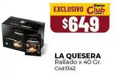 Diarco La quesera rallado oferta