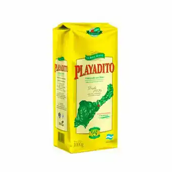 Walmart Yerba Mate Suave Playadito 1kg oferta