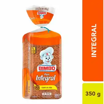 Walmart Pan Integral Bimbo 350gr oferta