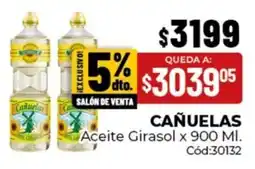 Diarco Cañuelas aceite girasol oferta