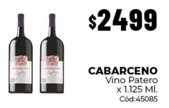 Diarco Cabarceno vino patero oferta