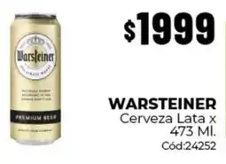 Diarco Warsteiner cerveza lata oferta