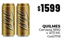 Diarco Quilmes cerveza 1890 oferta
