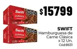 Diarco Swift hamburguesa de carne clásica oferta
