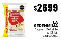 Diarco La serenisima yogurt bebible oferta
