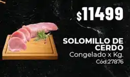 Diarco Solomillo de cerdo congelado oferta