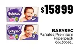 Diarco Babysec pañales premium hiperpack oferta