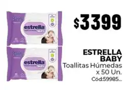 Diarco Estrella baby toallitas húmedas oferta