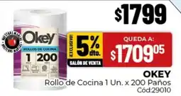 Diarco Okey rollo de cocina oferta