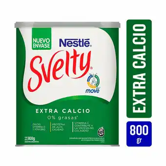 Walmart Leche En Polvo Descremada Svelty Move Lata 800 Gr oferta