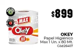 Diarco Okey papel higiénico max oferta