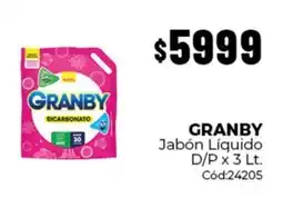 Diarco Granby jabón líquido d/p oferta