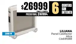 Diarco Liliana panel calefactor oferta