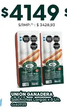Diarco Unión ganadera salchichas largas oferta