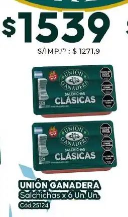 Diarco Unión ganadera salchichas oferta