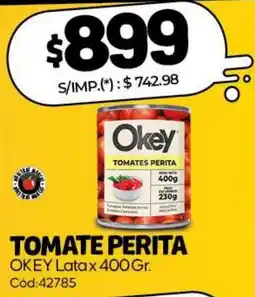 Diarco Tomates perita okey lata oferta