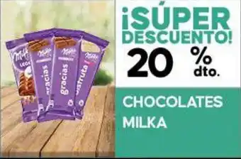 Diarco Milka chocolates oferta