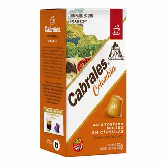 Walmart Capsula De Café Cabrales Colombia Compatible Con Nespresso 10 Unidades oferta