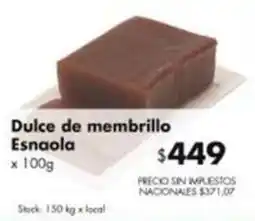 Disco Dulce de membrillo esnaola oferta