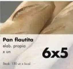 Disco Pan flautita elab. propia oferta
