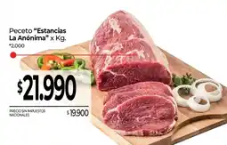 La Anonima Estancias la anónima peceto oferta